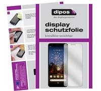 dipos 6x Pellicola Protettiva trasparente per Google Pixel 3a XL | Si adatta perfettamente, ultra sottile, antigraffio, senza bolle, compatibile con cover, anti impronte, autoadesiva