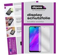 dipos I 6X Pellicola Protettiva Compatibile con Oppo Realme 3 Pellicola di Protezione Cristallo (3X Anteriore + 3X Posteriore)