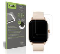 dipos Flex 2X Pellicola Protettiva Opaca per Amazfit GTS 3, Anti-Riflesso, Copertura l 100%, Compatibile con Le Impronte digitali, Pellicola Protettiva Copertura Totale