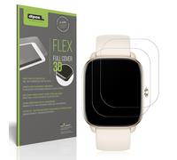 dipos Flex 2X Pellicola Protettiva Opaca per Amazfit GTS 4 Mini, Anti-Riflesso, Copertura l 100%, Compatibile con Le Impronte digitali, Pellicola Protettiva Copertura Totale