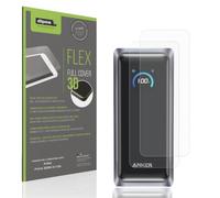 dipos FLEX 2x Pellicola Protettiva opaca per Anker Prime 300W A110A, Anti-Riflesso, copertura dello Schermo al 100%, compatibile con le impronte digitali, Pellicola Protettiva dello Schermo a