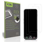 dipos FLEX 2x Pellicola Protettiva opaca per Doro Aurora A10, Anti-Riflesso, copertura dello Schermo al 100%, compatibile con le impronte digitali, Pellicola Protettiva dello Schermo a copertura