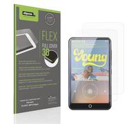 dipos FLEX 2x Pellicola Protettiva opaca per Fanvace EU-M31 MP3-Player, Anti-Riflesso, copertura dello Schermo al 100%, compatibile con le impronte digitali, Pellicola Protettiva dello Schermo a