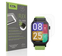 dipos FLEX 2x Pellicola Protettiva opaca per Garett Electronics Activity 3, Anti-Riflesso, copertura dello Schermo al 100%, compatibile con le impronte digitali, Pellicola Protettiva dello Schermo a