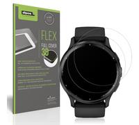 dipos FLEX 2x Pellicola Protettiva opaca per Garmin Venu 3, Anti-Riflesso, copertura dello Schermo al 100%, compatibile con le impronte digitali, Pellicola Protettiva dello Schermo a copertura totale