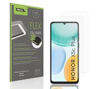 dipos FLEX 2x Pellicola Protettiva opaca per Honor X5c Plus, Anti-Riflesso, copertura dello Schermo al 100%, compatibile con le impronte digitali, Pellicola Protettiva dello Schermo a copertura totale