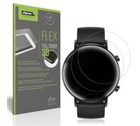 dipos Flex 2X Pellicola Protettiva Opaca per Huawei Watch GT2 42mm, Anti-Riflesso, Copertura dello Schermo al 100%, Compatibile con Le Impronte digitali