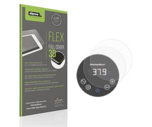 dipos FLEX 2x Pellicola Protettiva opaca per KitchenBoss Sous Vide Stick KG310, Anti-Riflesso, copertura dello Schermo al 100%, compatibile con le impronte digitali, Pellicola Protettiva dello