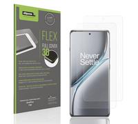 dipos FLEX 2x Pellicola Protettiva opaca per OnePlus 15R, Anti-Riflesso, copertura dello Schermo al 100%, compatibile con le impronte digitali, Pellicola Protettiva dello Schermo a copertura totale