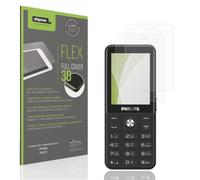 dipos FLEX 2x Pellicola Protettiva opaca per Philips E2221 | Antiriflesso, Copertura Totale dello schermo al 100%, autorigenerante, senza bolle, anti impronte, autoadesiva