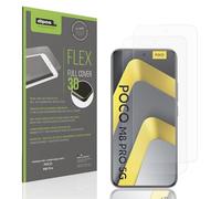 dipos FLEX 2x Pellicola Protettiva opaca per POCO M8 Pro, Anti-Riflesso, copertura dello Schermo al 100%, compatibile con le impronte digitali, Pellicola Protettiva dello Schermo a copertura totale