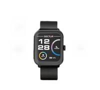 dipos FLEX 2x Pellicola Protettiva opaca per Sector Smartwatch S-08, Anti-Riflesso, copertura dello Schermo al 100%, compatibile con le impronte digitali, Pellicola Protettiva dello Schermo a