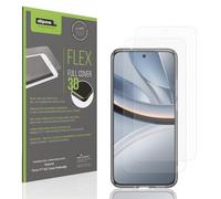 dipos FLEX 2x Pellicola Protettiva opaca per Xiaomi Poco F7 5G Case Friendly, Anti-Riflesso, copertura dello Schermo al 100%, compatibile con le impronte digitali, Pellicola Protettiva dello Schermo