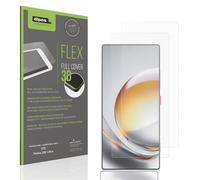 dipos FLEX 2x Pellicola Protettiva opaca per ZTE Nubia Z80 Ultra, Anti-Riflesso, copertura dello Schermo al 100%, compatibile con le impronte digitali, Pellicola Protettiva dello Schermo a copertura