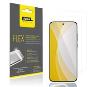 dipos FLEX 2x Pellicola Protettiva trasparente per Motorola Edge 70 Plus | Copertura Totale dello schermo al 100%, Anti-Shock, autorigenerante, senza bolle, anti impronte, autoadesiva