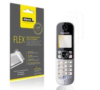 dipos FLEX 2x Pellicola Protettiva trasparente per Panasonic KX-TG6823