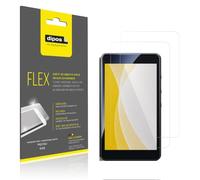 dipos FLEX 2x Pellicola Protettiva trasparente per PECSU G4S | Copertura Totale dello schermo al 100%, Anti-Shock, autorigenerante, senza bolle, anti impronte, autoadesiva