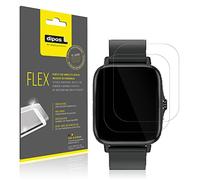 dipos FLEX 3x Pellicola Protettiva per Kaseemi 1,7 Zoll Smartwatch