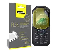 dipos I 3X Pellicola Protettiva Compatibile con Crosscall Shark-X3 - Rivestimento del Display al 100% - Pellicola di Protezione