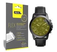 dipos I 3X Pellicola Protettiva Compatibile con Fossil Q Grant - Rivestimento del Display al 100% - Pellicola di Protezione