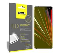 dipos FLEX 3x Pellicola Protettiva trasparente per HOMTOM S8 | Copertura Totale dello schermo al 100%, Anti-Shock, autorigenerante, senza bolle, anti impronte, autoadesiva