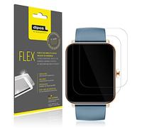 dipos FLEX 3x Pellicola Protettiva trasparente per Huakua G50 Smartwatch