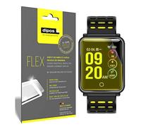 dipos FLEX 3x Pellicola Protettiva trasparente per TagoBee TB06 Smartwatch