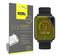 dipos FLEX 3x Pellicola Protettiva trasparente per TagoBee TB08 Smartwatch