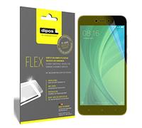 dipos FLEX 3x Pellicola Protettiva trasparente per Xiaomi Note 5A Prime | Copertura Totale dello schermo al 100%, Anti-Shock, autorigenerante, senza bolle, anti impronte, autoadesiva