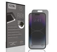 dipos FLEX Privacy Pellicola Protettiva opaca per Apple iPhone 14 Pro, 100% di copertura del Display, compatibile con le impronte digitali, Pellicola di copertura completa, Filtro protettivo dello