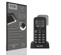 dipos FLEX Privacy Pellicola Protettiva opaca per Qubo P186, 100% di copertura del Display, compatibile con le impronte digitali, Pellicola di copertura completa, Filtro protettivo dello Schermo