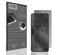 dipos FLEX Privacy Pellicola Protettiva opaca per Xiaomi 14T Pro, 100% di copertura del Display, compatibile con le impronte digitali, Pellicola di copertura completa, Filtro protettivo dello Schermo