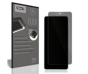 dipos FLEX Privacy Pellicola Protettiva opaca per Xiaomi Redmi Note 14 Pro 5G, 100% di copertura del Display, compatibile con le impronte digitali, Pellicola di copertura completa, Filtro protettivo