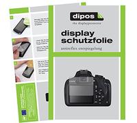 dipos I 2x Pellicola Protettiva antiriflesso compatibile con Canon EOS 1200D Pellicola di Protezione