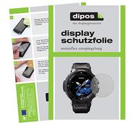 dipos I 2X Pellicola Protettiva antiriflesso Compatibile con Casio PRO Trek Smart WSD-F30 Pellicola di Protezione