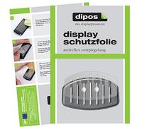 dipos I 2X Pellicola Protettiva antiriflesso Compatibile con Krups EA 8161 Vassoio Compatibile con Tazze Pellicola di Protezione