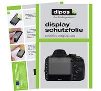 dipos I 2x Pellicola Protettiva antiriflesso compatibile con Nikon D3200 Pellicola di Protezione