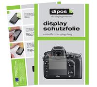 dipos I 2x Pellicola Protettiva antiriflesso compatibile con Nikon D810E Pellicola di Protezione