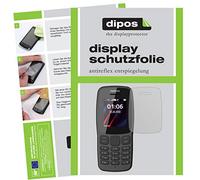 dipos I 2X Pellicola Protettiva antiriflesso Compatibile con Nokia 106 (2018) Pellicola di Protezione