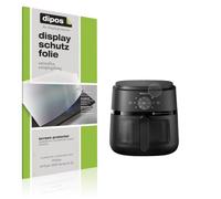 dipos I 2x Pellicola Protettiva antiriflesso compatibile con Philips Airfryer 2000 Series 6.2L Pellicola di Protezione