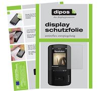 dipos I 2X Pellicola Protettiva antiriflesso Compatibile con Philips SA4VBE04KN12 GoGear Vibe Pellicola di Protezione