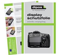 dipos I 2x Pellicola Protettiva antiriflesso compatibile con Sony Alpha 77 Pellicola di Protezione