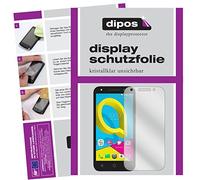 dipos I 2X Pellicola Protettiva Compatibile con Alcatel U5 Pellicola di Protezione Cristallo