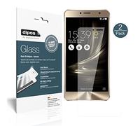 dipos I 2X Pellicola Protettiva Compatibile con ASUS Zenfone 3 Deluxe ZS550KL 5,5 Pulgada Protezione Vetro Flessibile 9H