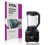 dipos I 2x Pellicola Protettiva compatibile con Braun PowerBlend 9 Pellicola di Protezione cristallo