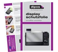 dipos I 2x Pellicola Protettiva compatibile con Canon PowerShot G5X Mark II Pellicola di Protezione cristallo
