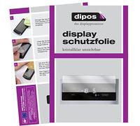 dipos I 2X Pellicola Protettiva Compatibile con Comfee SBS 527 NFA+ Pellicola di Protezione Cristallo
