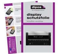 dipos I 2X Pellicola Protettiva Compatibile con Denon AVR-X3600H Pellicola di Protezione Cristallo