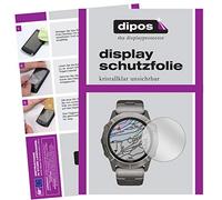 dipos I 2X Pellicola Protettiva Compatibile con Garmin Fenix 6X Solar Pellicola di Protezione Cristallo