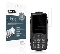 dipos I 2x Pellicola Protettiva compatibile con Hammer H Basalt Protezione Vetro Flessibile 9H